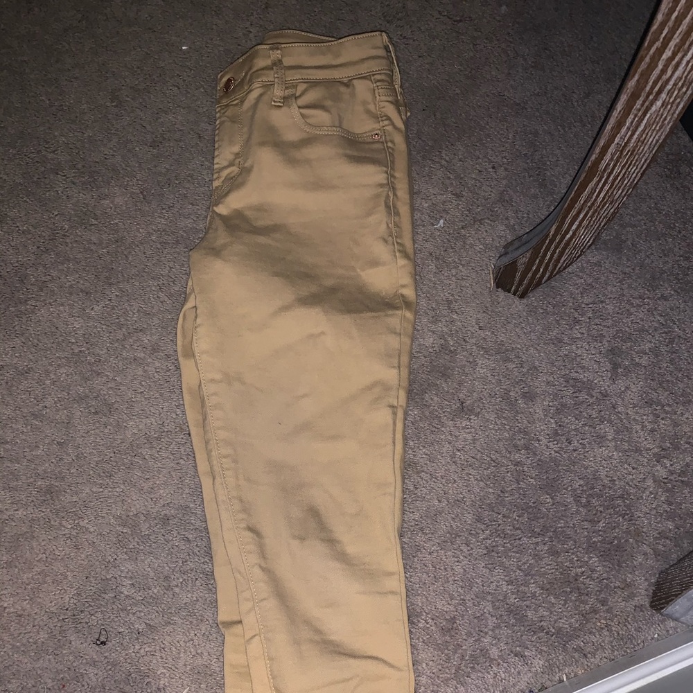 Tan Old Navy jeans